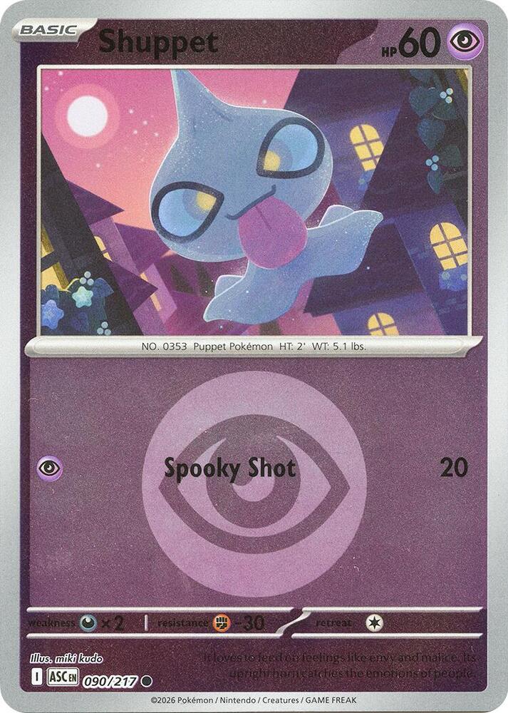 090-ER Shuppet – Ascended Heroes
