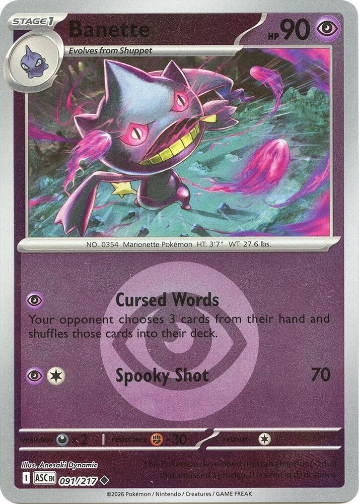 091-ER Banette – Ascended Heroes
