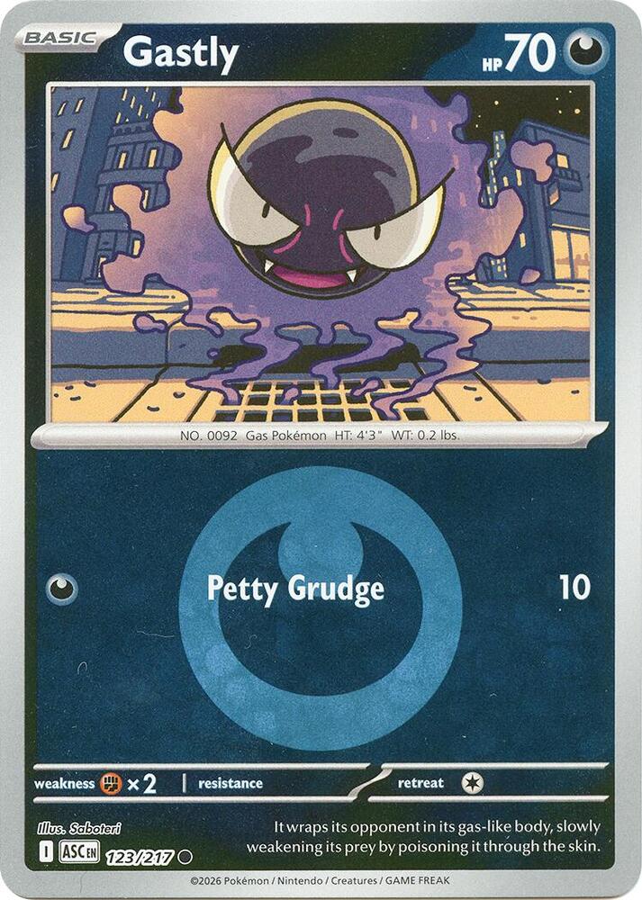 123-ER Gastly – Ascended Heroes