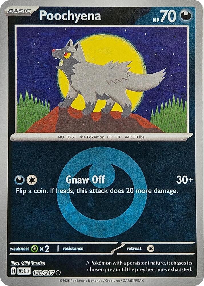 128-ER Poochyena – Ascended Heroes
