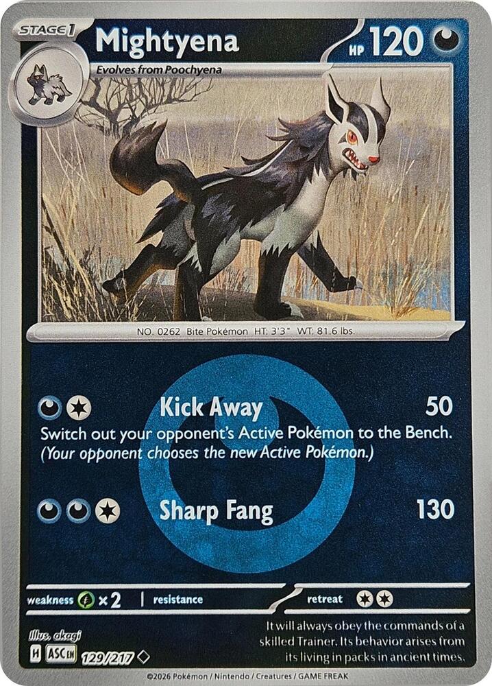 129-ER Mightyena – Ascended Heroes