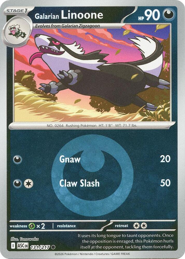131-ER Galarian Linoone – Ascended Heroes