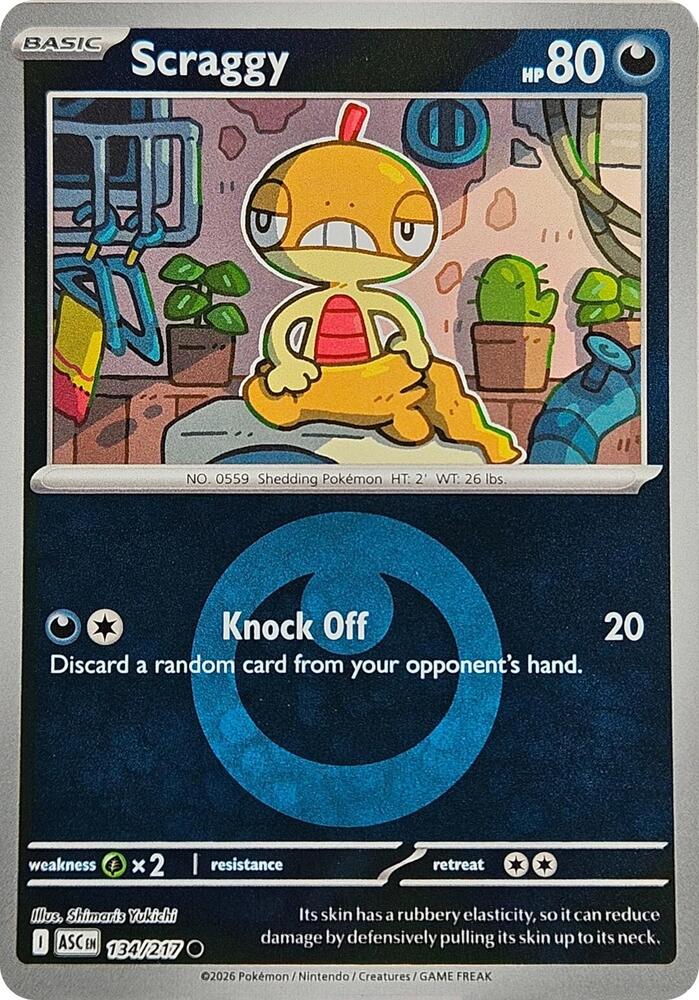 134-ER Scraggy – Ascended Heroes