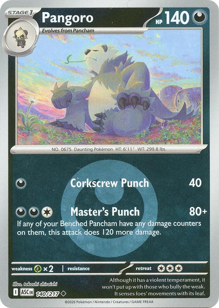 140-ER Pangoro – Ascended Heroes
