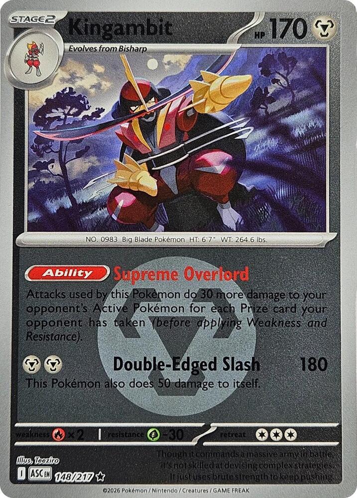 148-ER Kingambit – Ascended Heroes