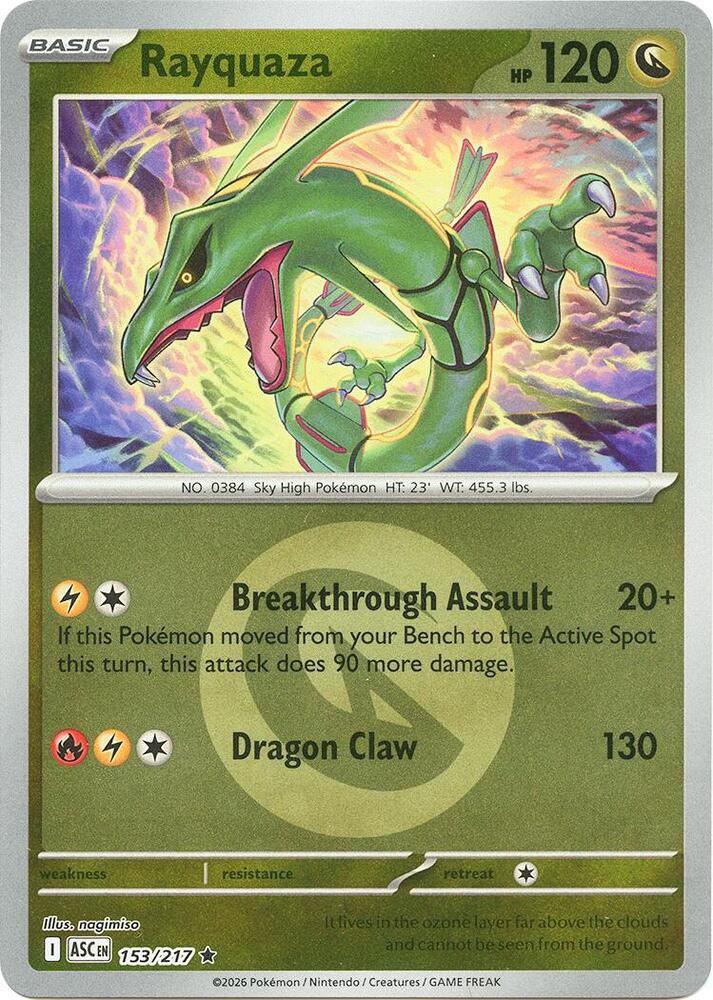 153-ER Rayquaza – Ascended Heroes