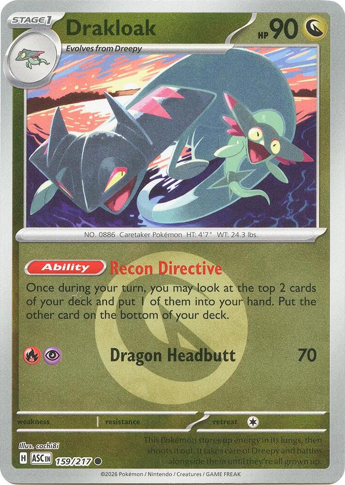 159-ER Drakloak – Ascended Heroes