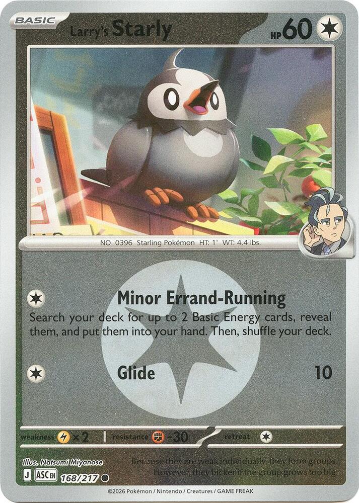 168-ER Larry's Starly – Ascended Heroes