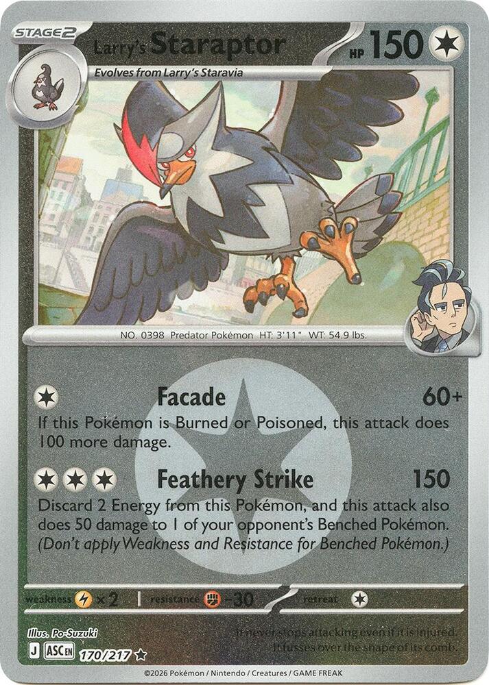 170-ER Larry's Staraptor – Ascended Heroes