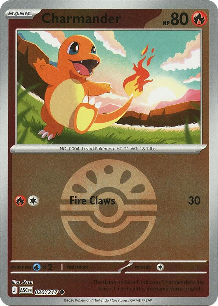 020-FB Charmander – Ascended Heroes