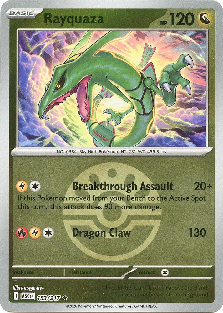 153-FB Rayquaza – Ascended Heroes
