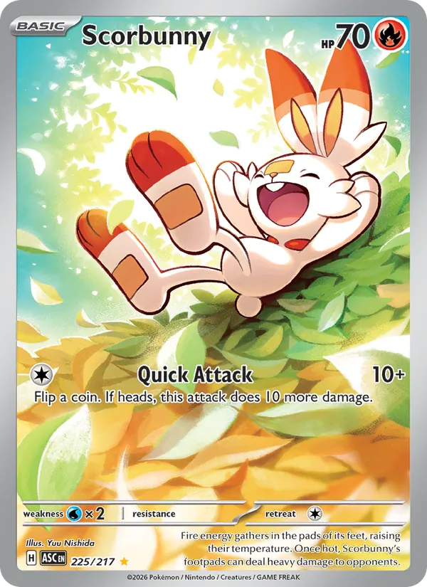 225 Scorbunny – Ascended Heroes