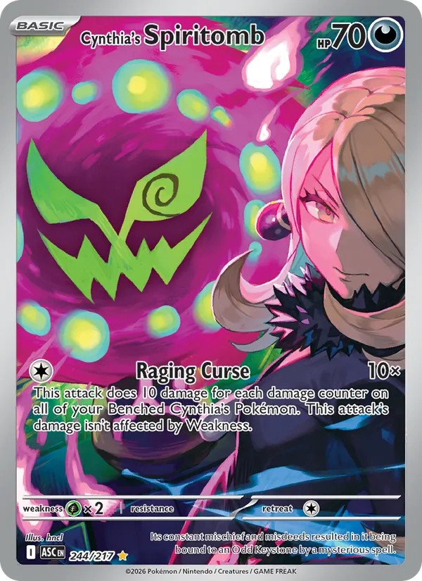 244 Cynthia's Spiritomb – Ascended Heroes