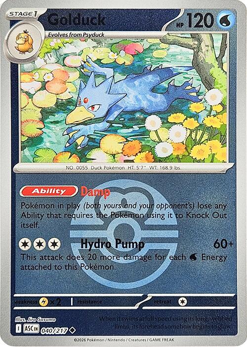 040-reverse-loveball Golduck – Ascended Heroes