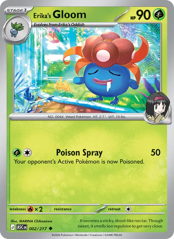 002 Erika's Gloom – Ascended Heroes