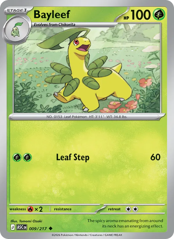 009 Bayleef – Ascended Heroes