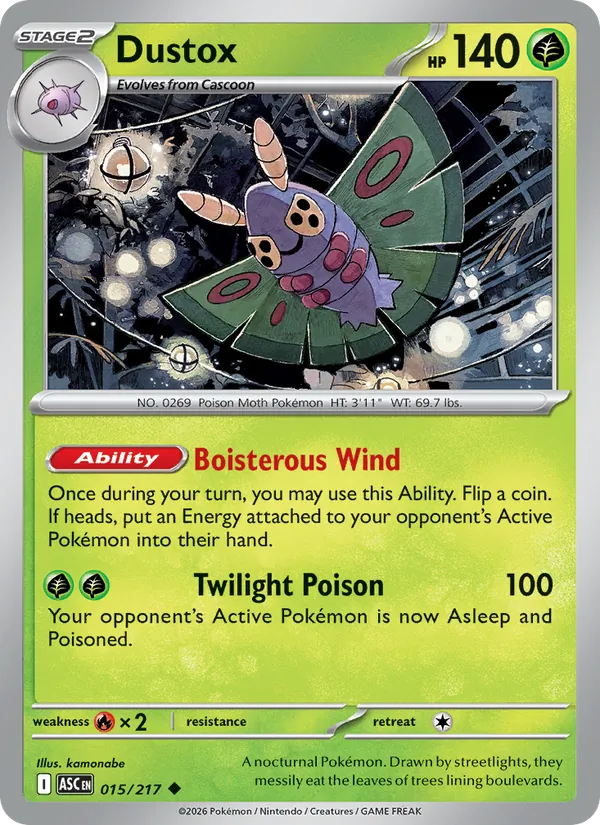 015 Dustox – Ascended Heroes