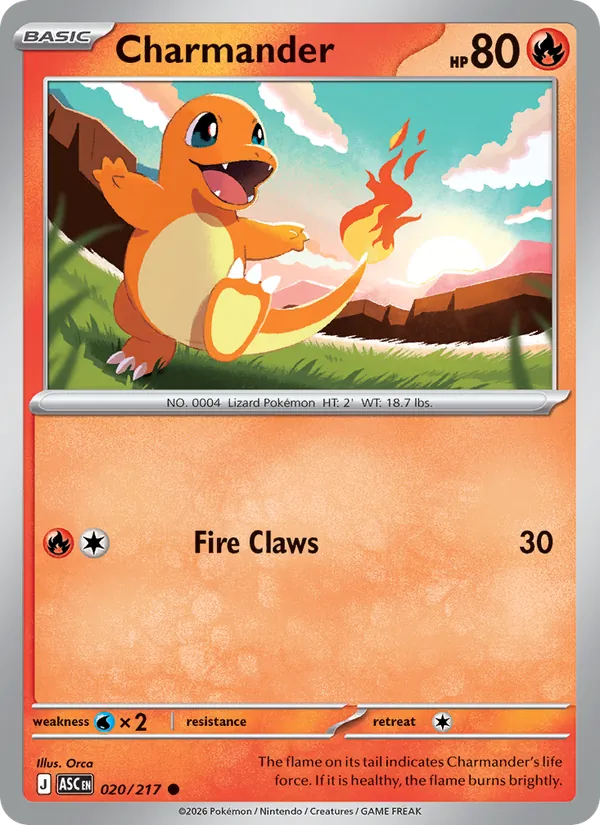 020 Charmander – Ascended Heroes