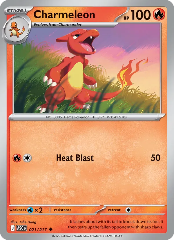 021 Charmeleon – Ascended Heroes