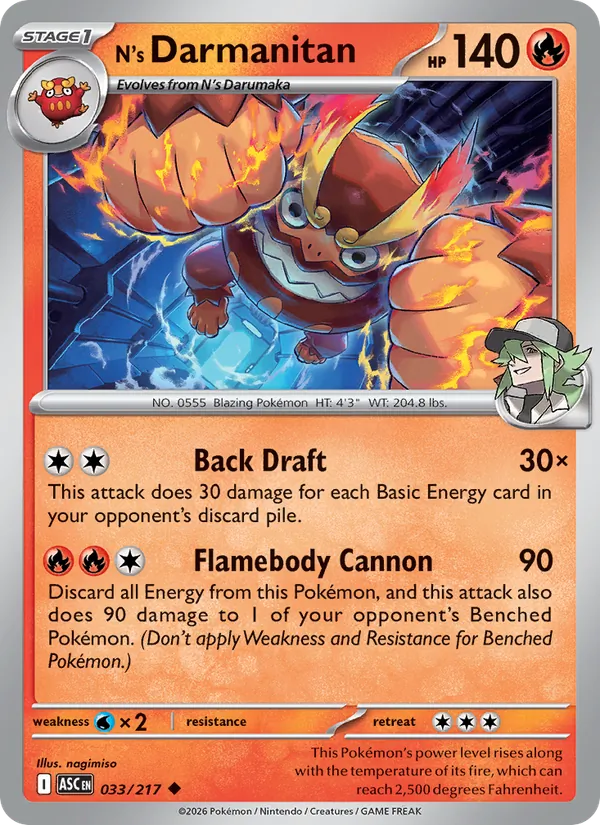 033 N's Darmanitan – Ascended Heroes