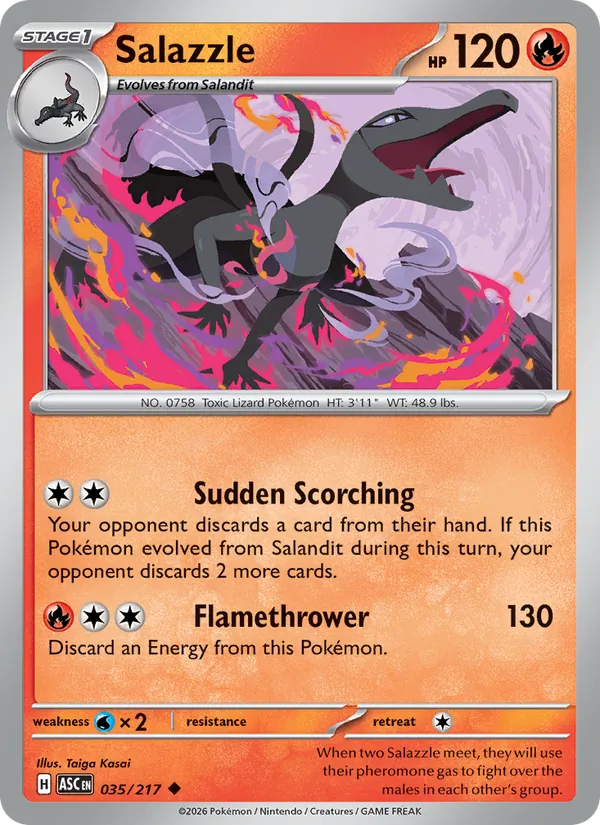 035 Salazzle – Ascended Heroes