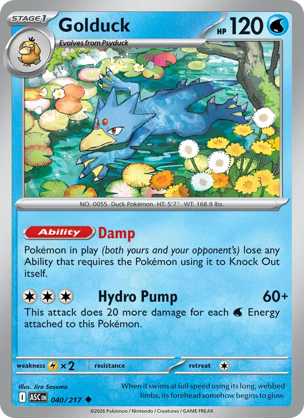 040 Golduck – Ascended Heroes