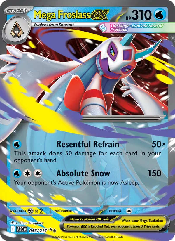 047 Mega Froslass ex – Ascended Heroes