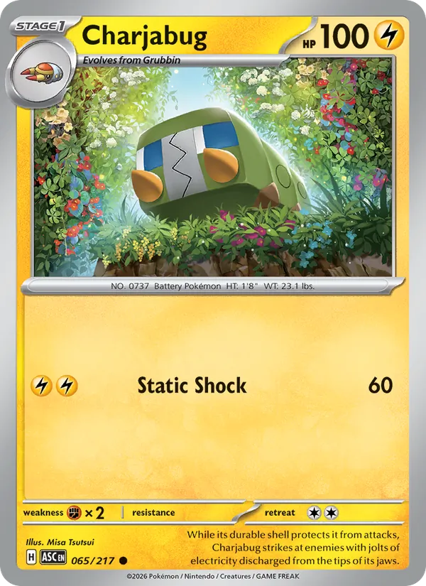 065 Charjabug – Ascended Heroes