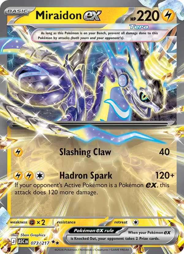 073 Miraidon ex – Ascended Heroes