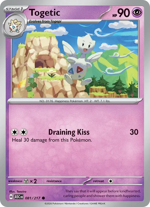 081 Togetic – Ascended Heroes