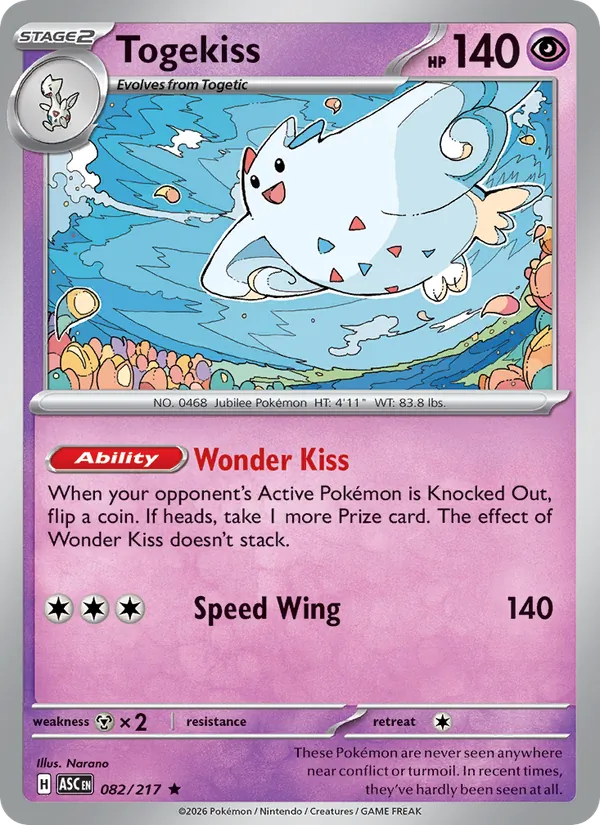 082 Togekiss – Ascended Heroes