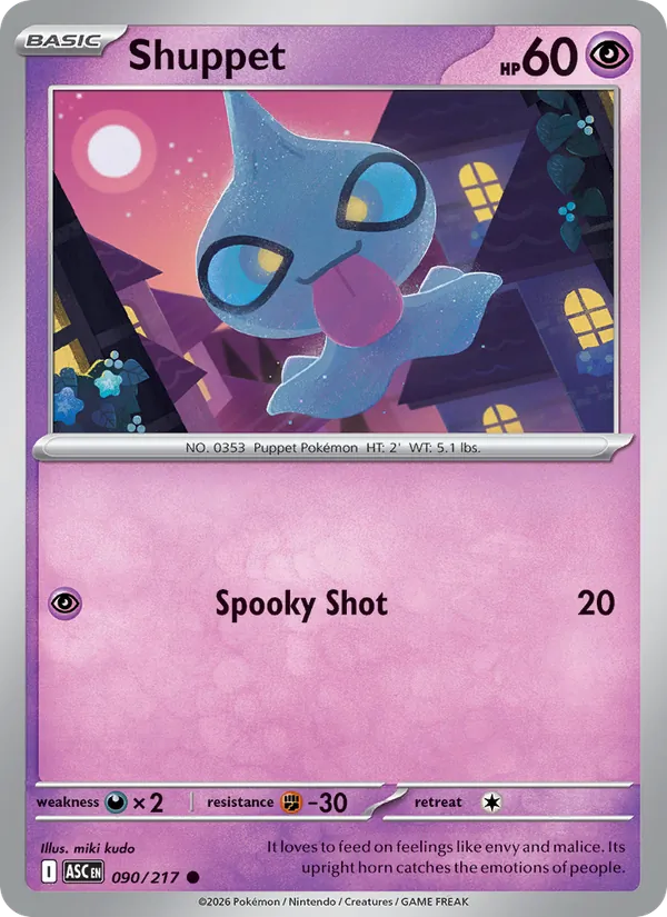 090 Shuppet – Ascended Heroes