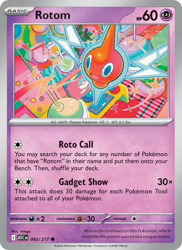 092 Rotom – Ascended Heroes