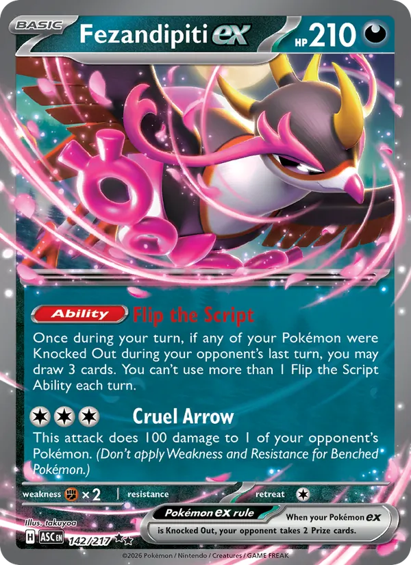 142 Fezandipiti ex – Ascended Heroes