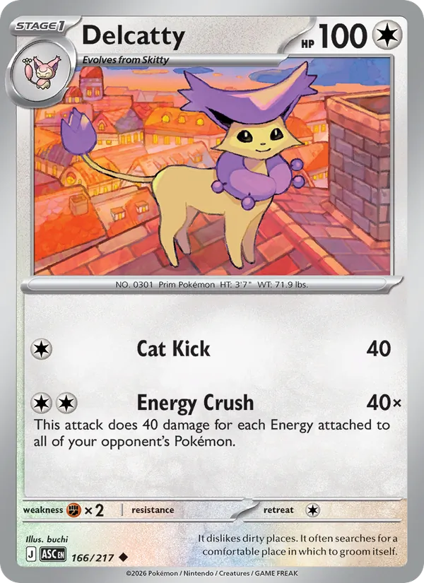 166 Delcatty – Ascended Heroes