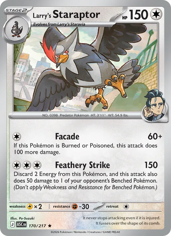 170 Larry's Staraptor – Ascended Heroes