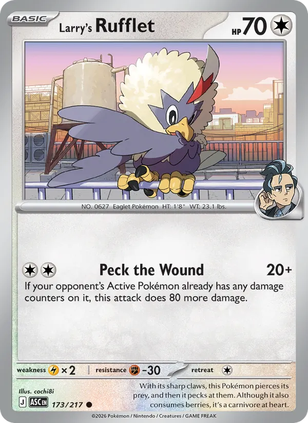 173 Larry's Rufflet – Ascended Heroes