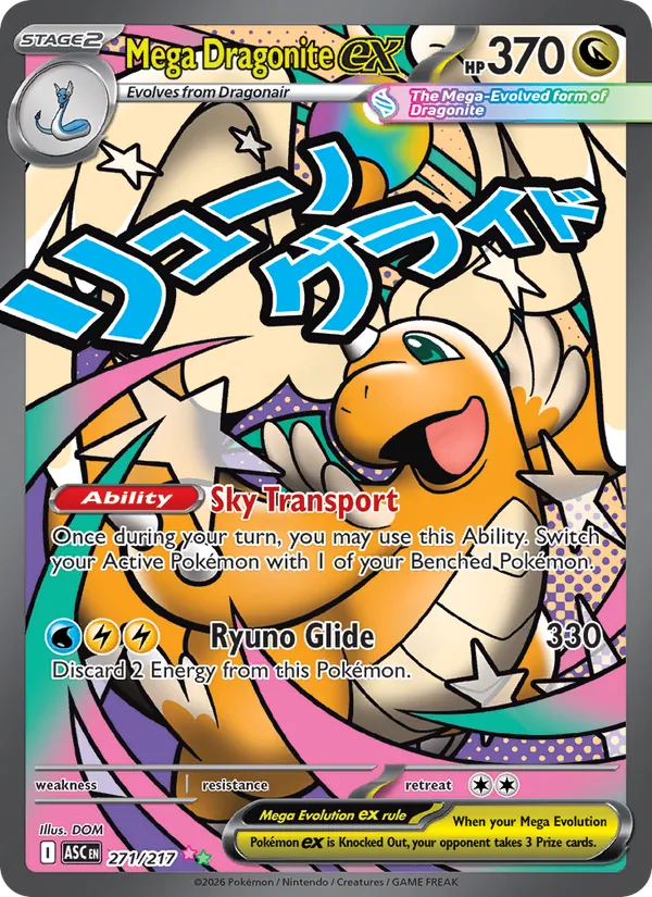 271 Mega Dragonite ex – Ascended Heroes