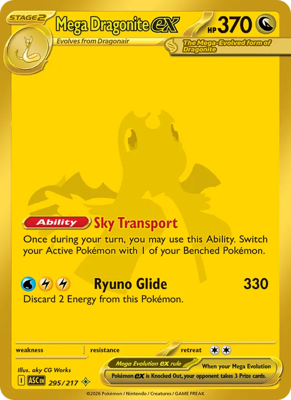 295 Mega Dragonite ex – Ascended Heroes
