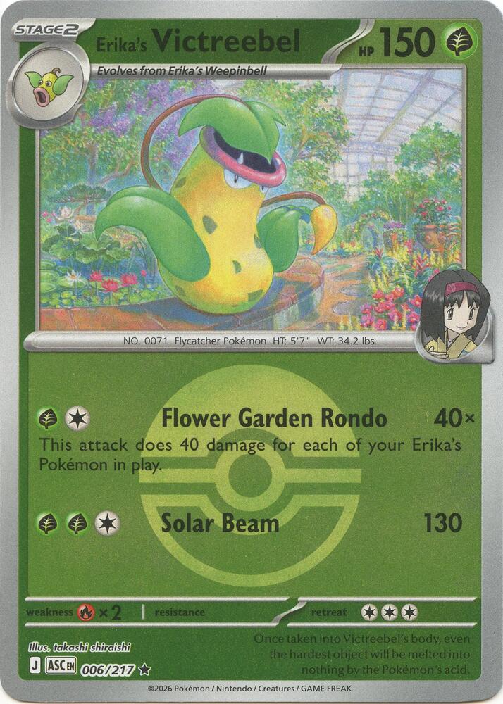006-PB Erika's Victreebel – Ascended Heroes