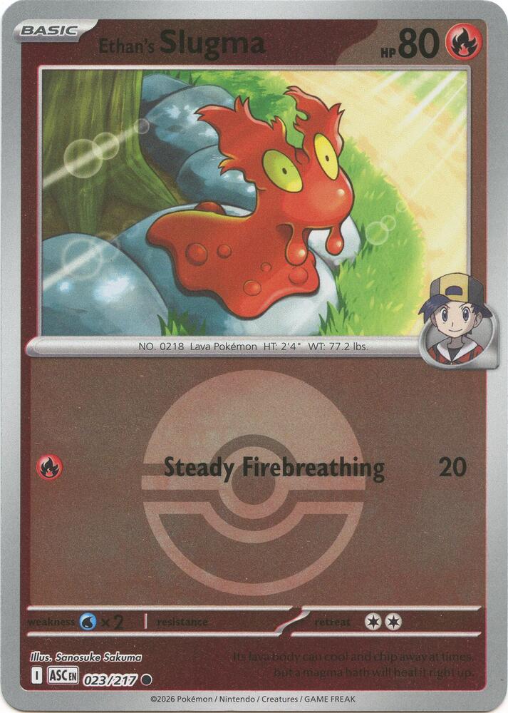 023-PB Ethan's Slugma – Ascended Heroes