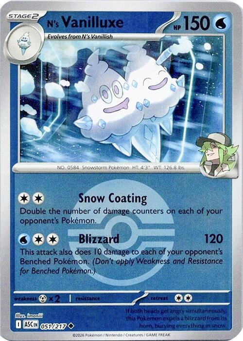 051-PB N's Vanilluxe – Ascended Heroes