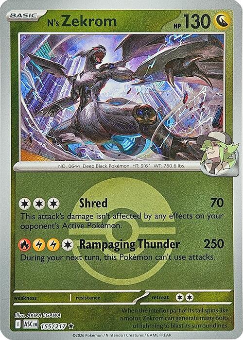 155-PB N's Zekrom – Ascended Heroes