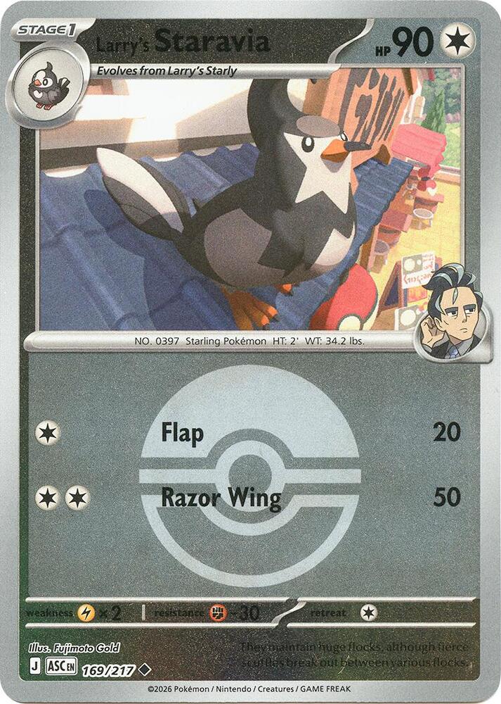 169-PB Larry's Staravia – Ascended Heroes
