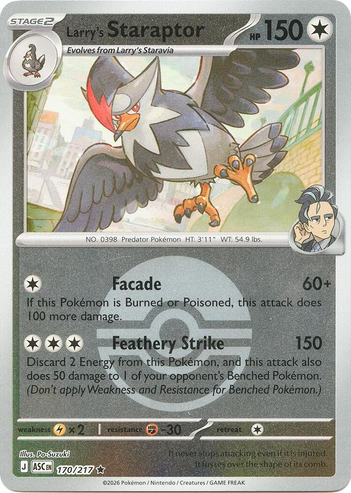 170-PB Larry's Staraptor – Ascended Heroes