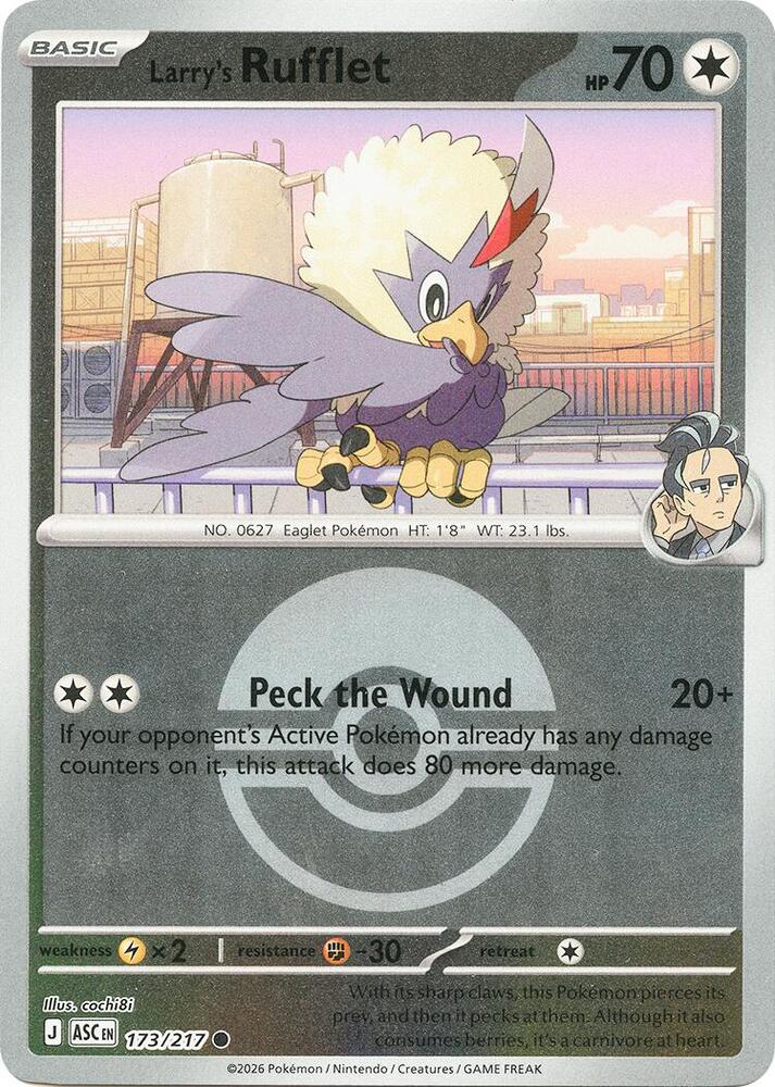 173-PB Larry's Rufflet – Ascended Heroes