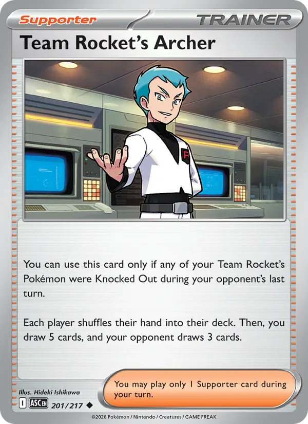 201-RH Team Rocket's Archer – Ascended Heroes