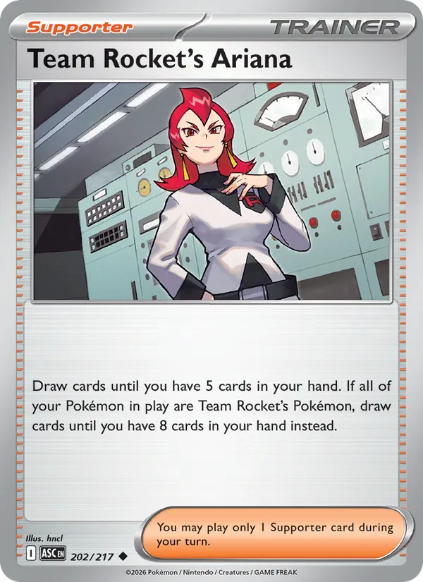 202-RH Team Rocket's Ariana – Ascended Heroes