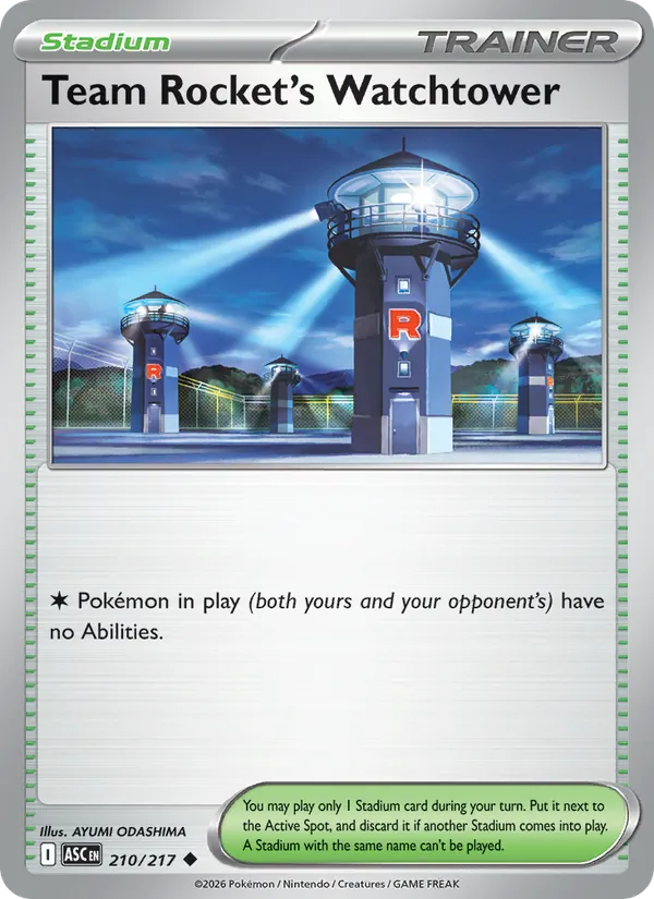 210-RH Team Rocket's Watchtower – Ascended Heroes