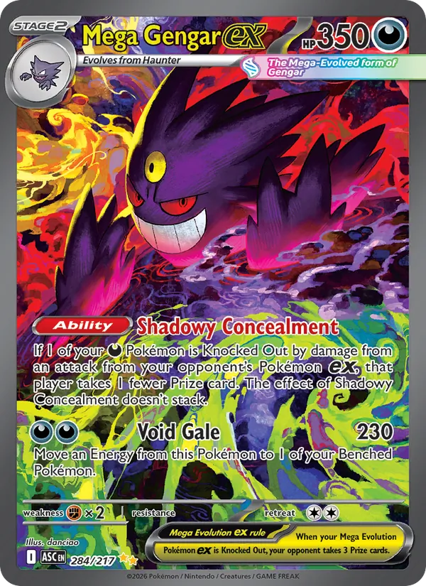 284 Mega Gengar ex – Ascended Heroes